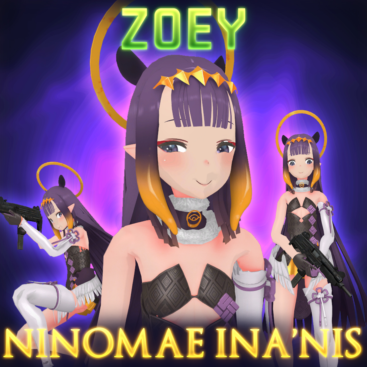 Hololive: Ninomae Ina'nis - Zoey
