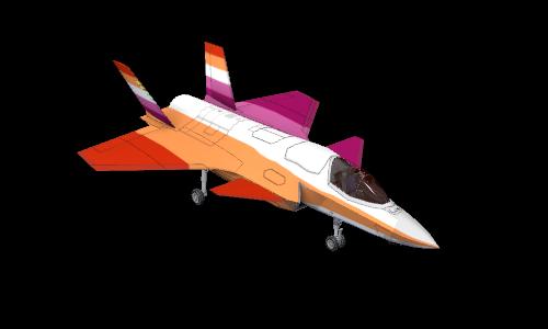 F-45 lesbian flag