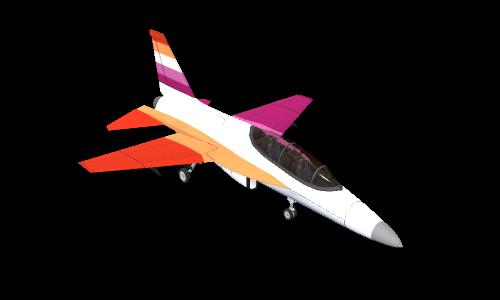 T-55 lesbian flag