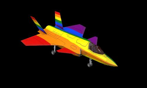 F-45 pride flag