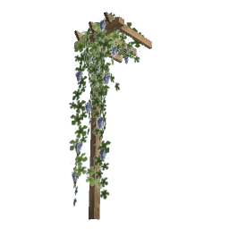 WfS VY Pergola3m post100 mLmG blue