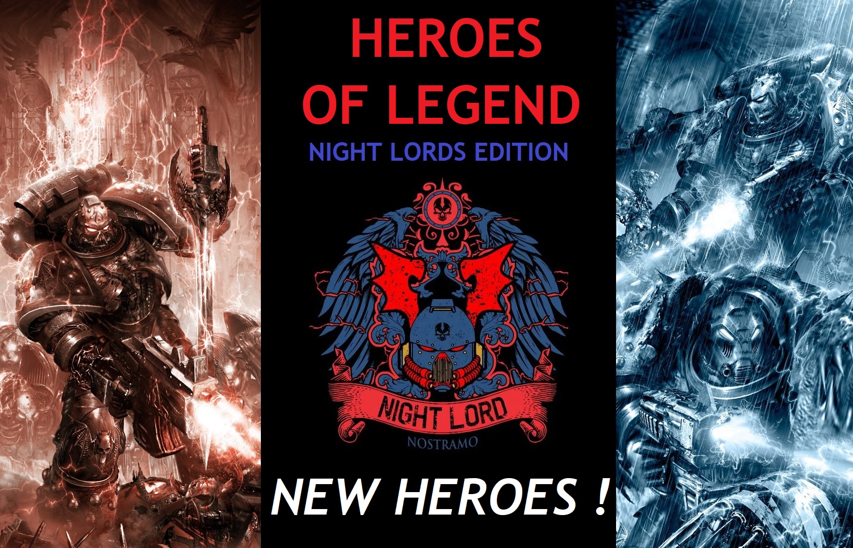 HEROES OF LEGEND - NIGHT LORDS Edition (New Heroes)