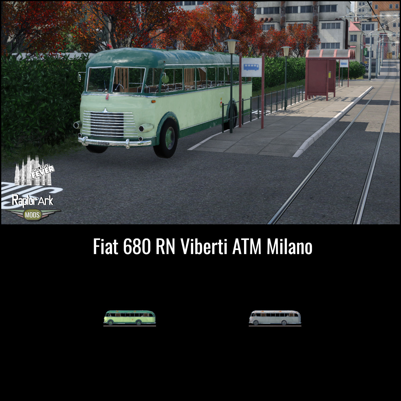 Fiat 680 RN Viberti bus