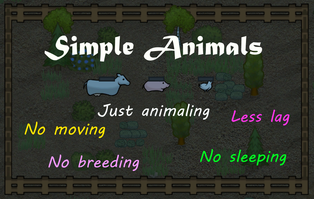 Less Laggy Animals