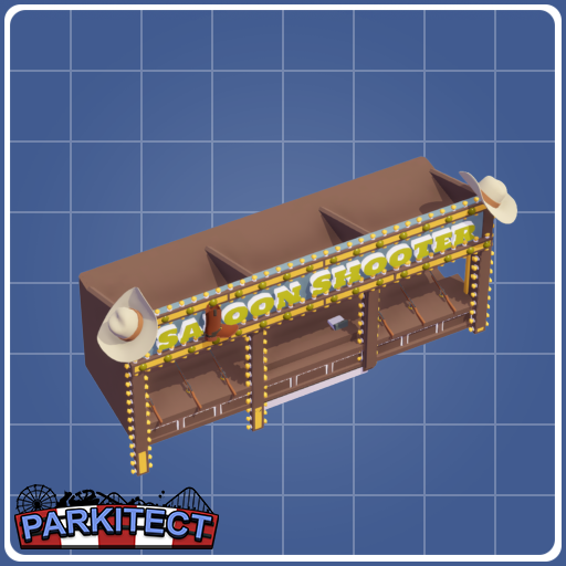 Kirmes Stand  Saloon Shooter