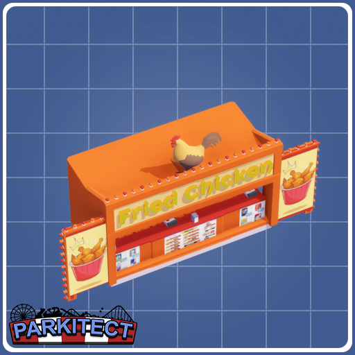 Kirmes Stand Fried Chicken