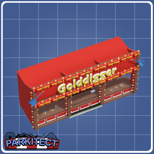 Kirmes Stand Golddigger