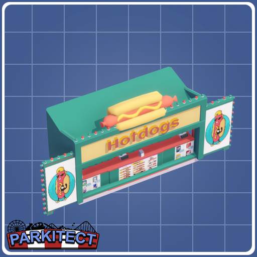 Kirmes Stand Hotdog