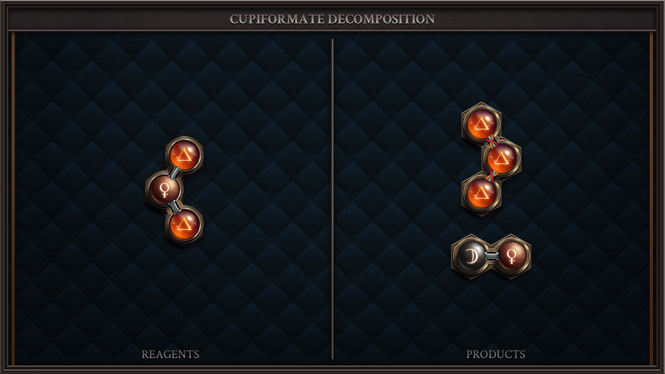 [Production] Cupiformate Decomposition