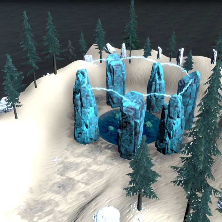 Snow Circle of Power