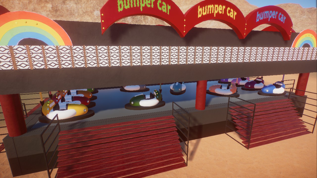 bumper car, fair, Rummel, Autoscooter