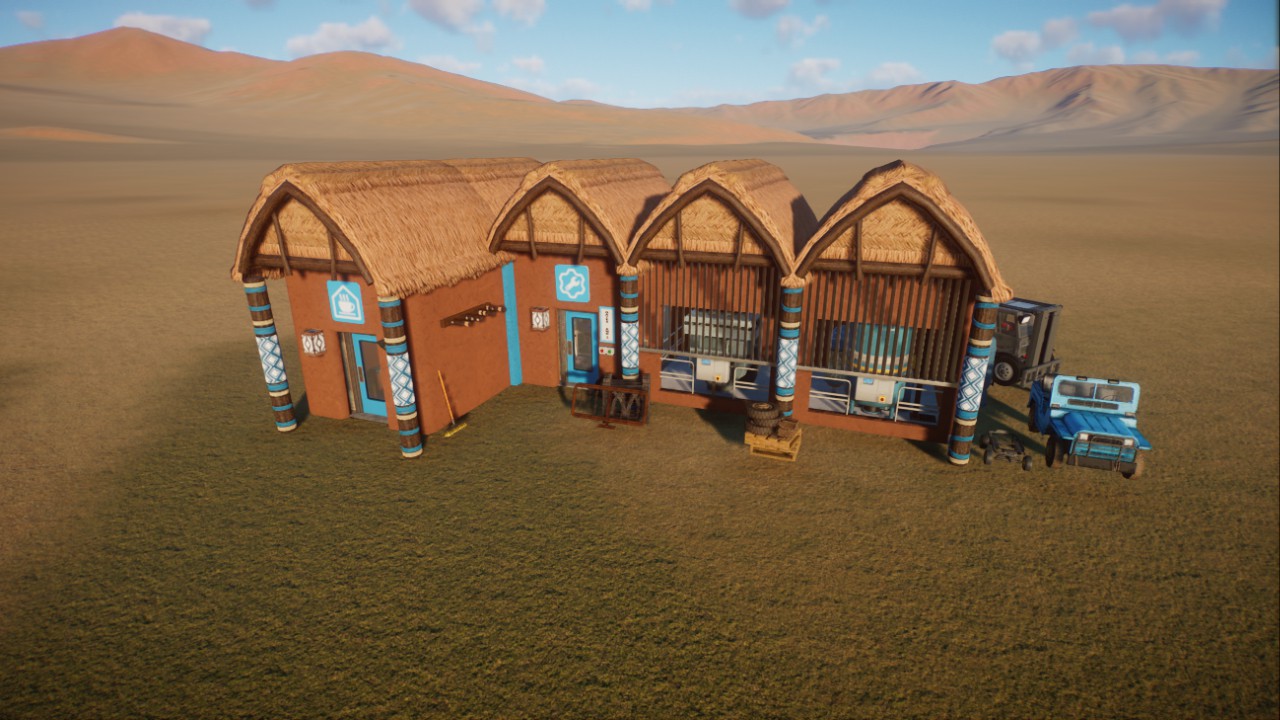 Staff buildings