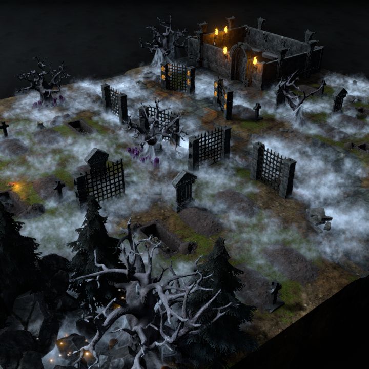 Ruined Graveyard Crypt Entrance - DMSC
