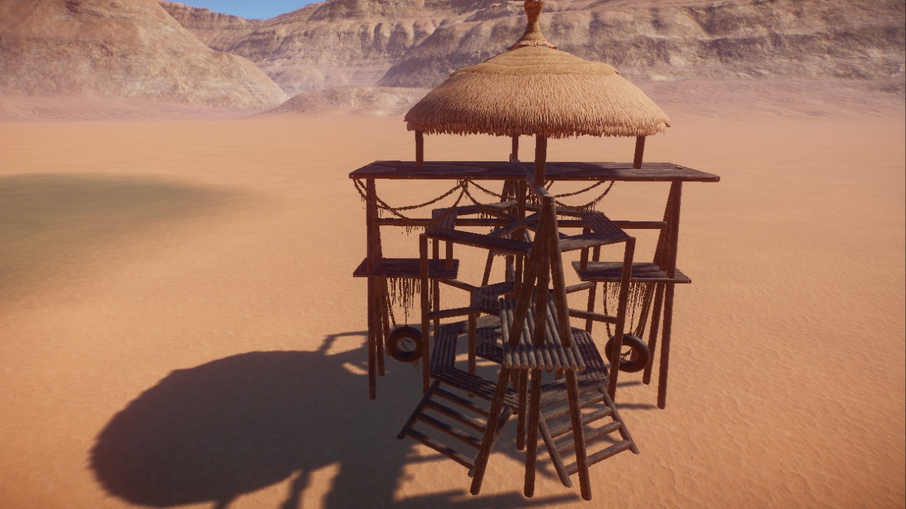 climbing frame for monkeys, Kletterrahmen Affen