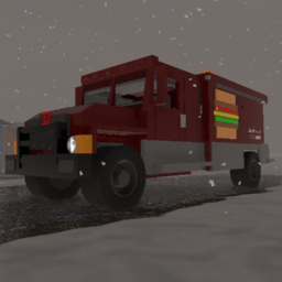 Brick Rigs Burgers Truck Police Surveillance