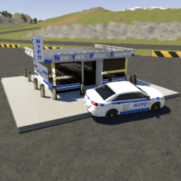 Small NYPD Police Station