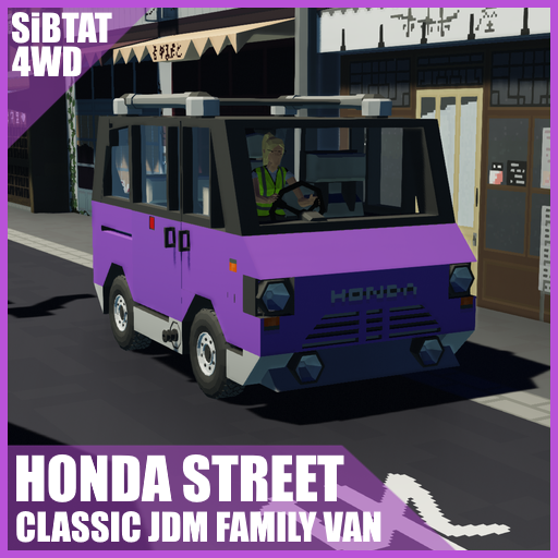 HONDA ACTY STREET (Classic JDM Family Van)