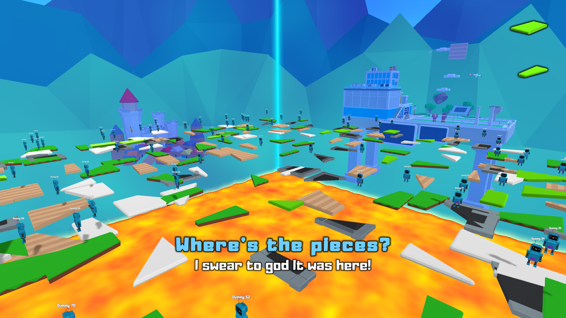 Where's the pieces?