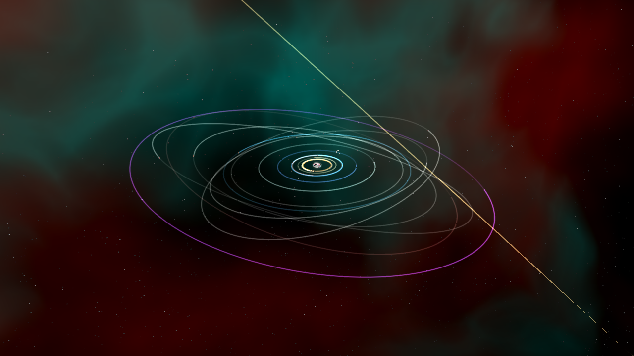 Angel's Model of the Early Solar System