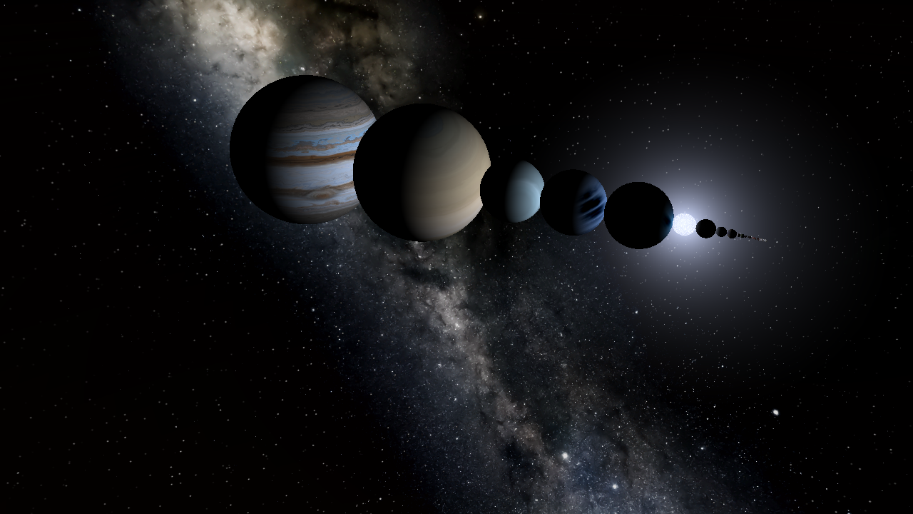 The Solar System - 10 Billion AD