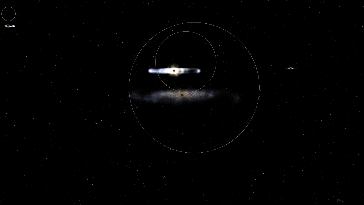 Angel's Milky Way-Andromeda Collision