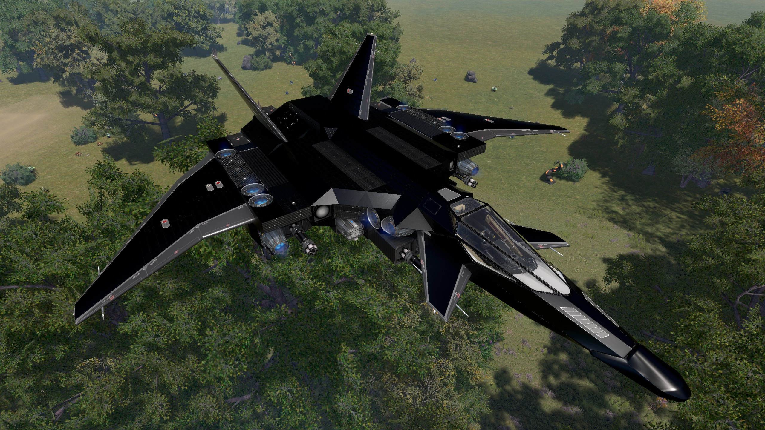 Hunter FXD - Small, very agile and well armed fighter