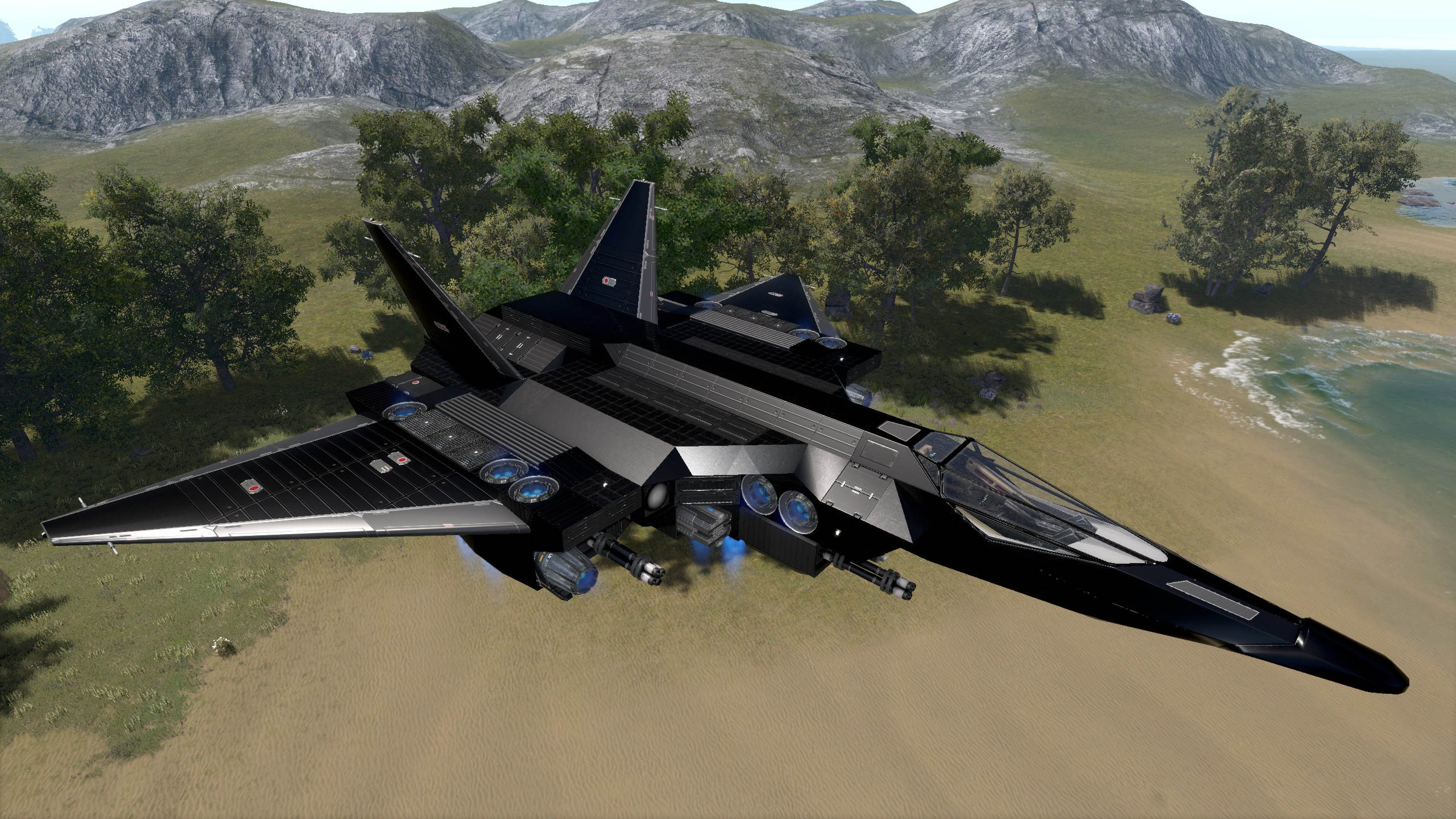 Hunter FXE - Small, very agile and well armed fighter