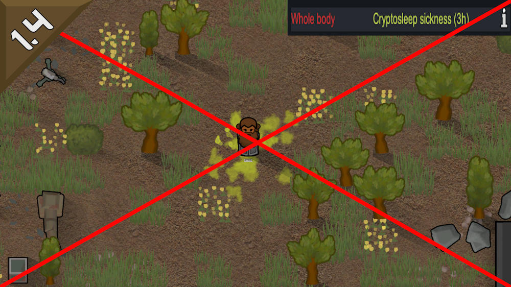 No more vomiting on cryptosleep
