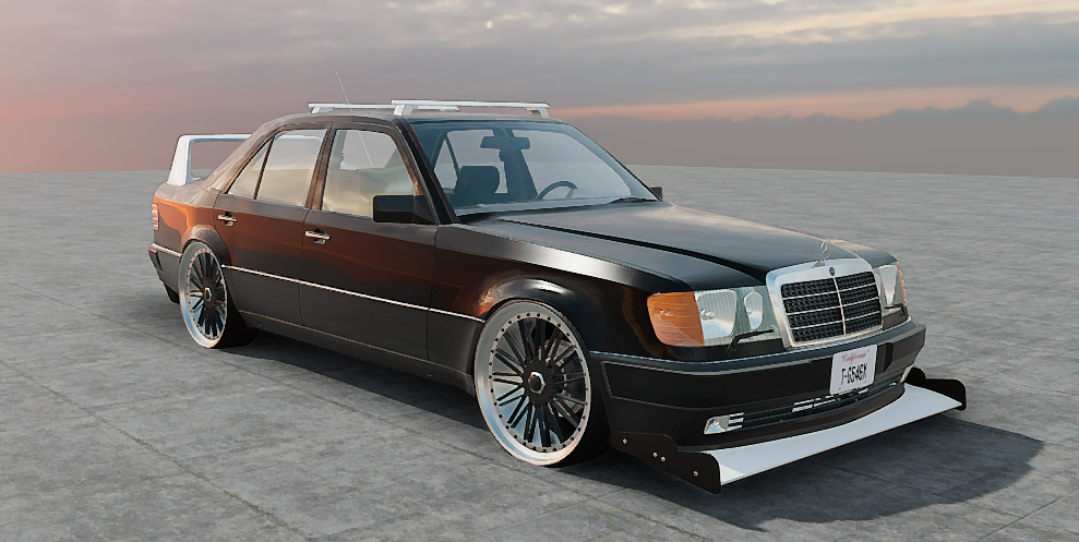 CONFIG: Mercedes 500E Show Car