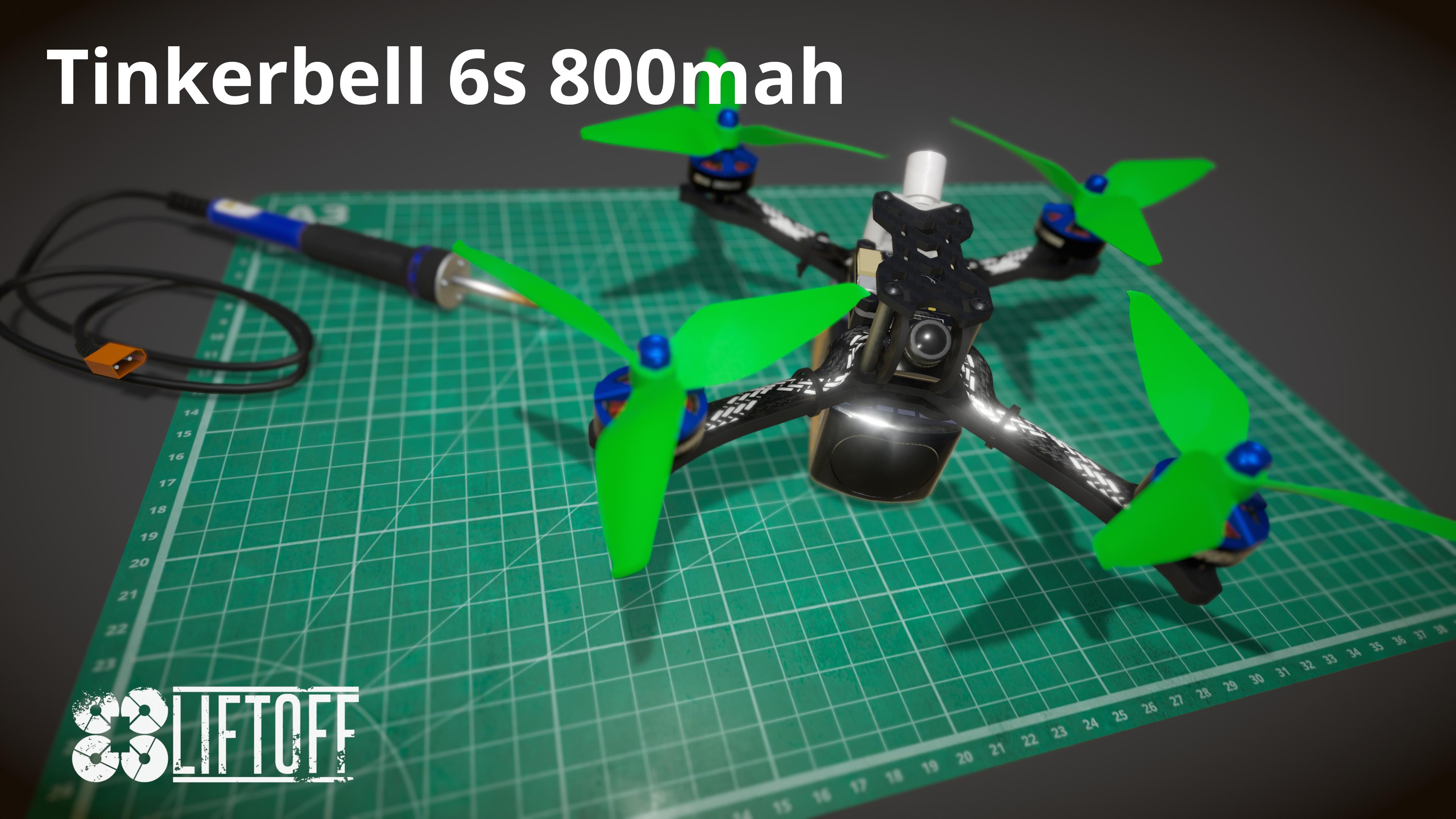 Tinkerbell 6s 800mah