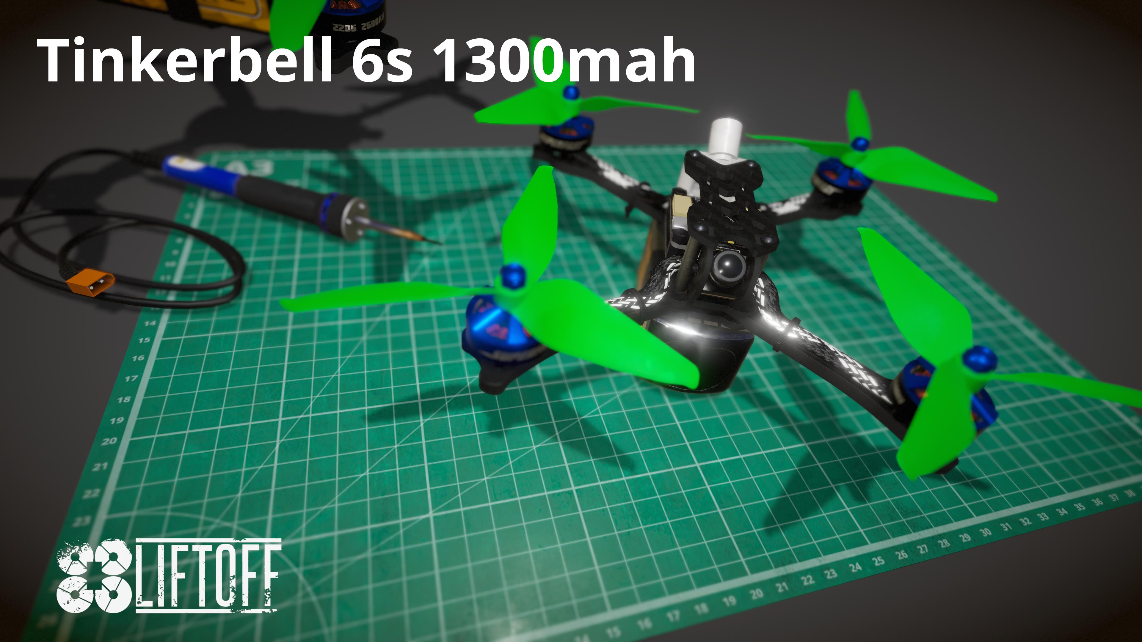 Tinkerbell 6s 1300mah