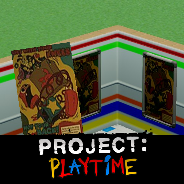 Project Playtime Boxi Boo Poster