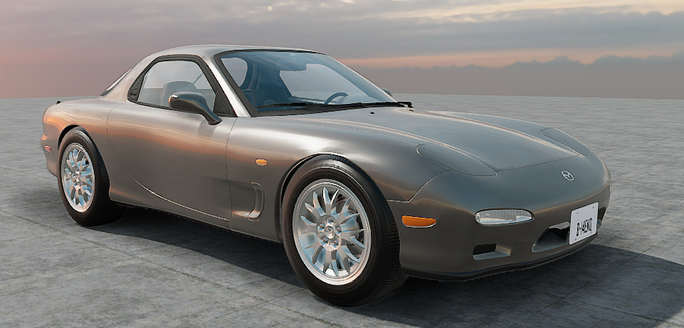 CONFIG: Mazda RX-7 V8 Twin Turbskie Swap