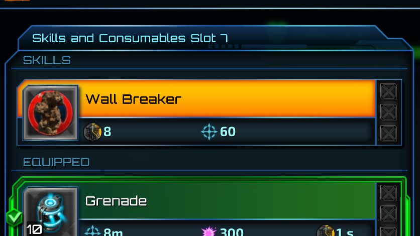 Wall Breaker Skill