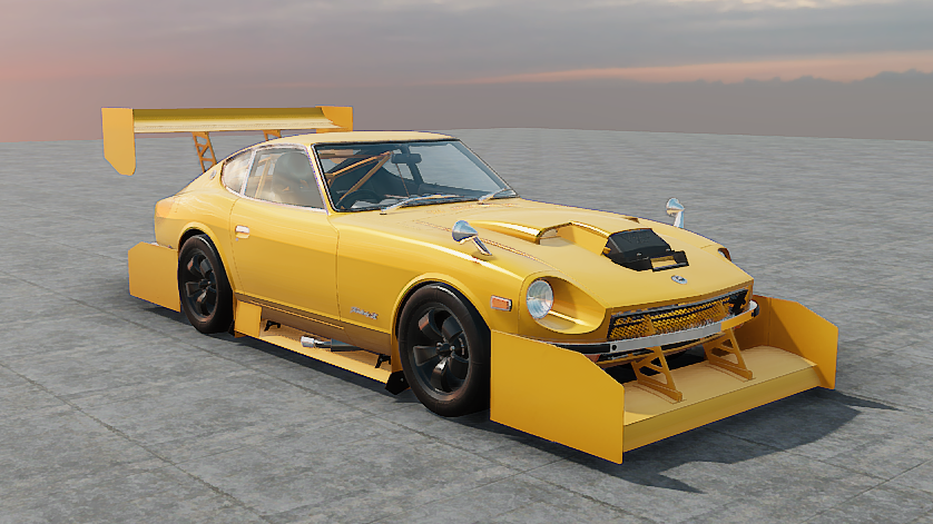 CONFIG: Nissan 240Z V10 Swap Hillclimb