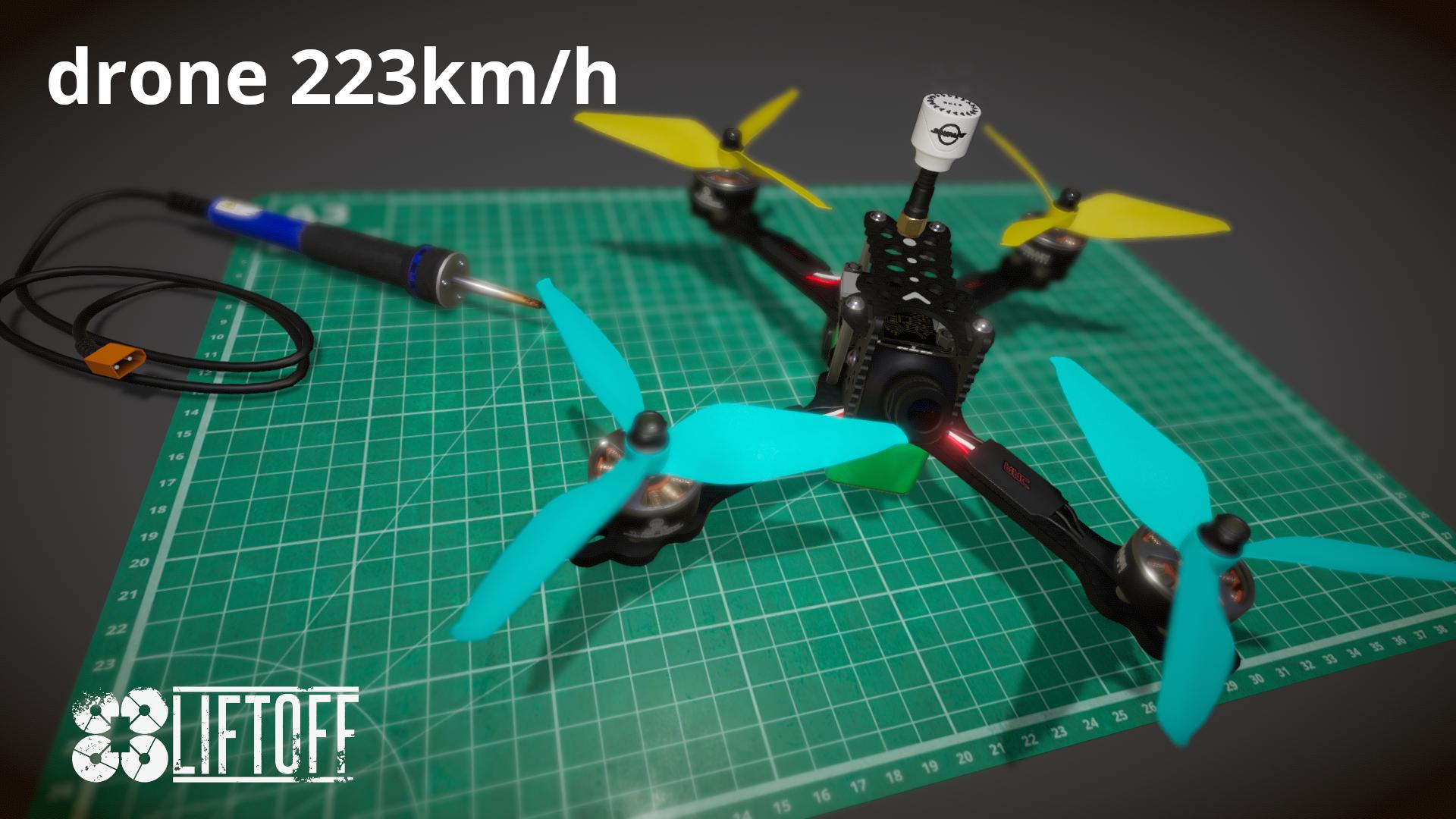 drone 223km/h