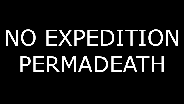 No Expedition Permadeath