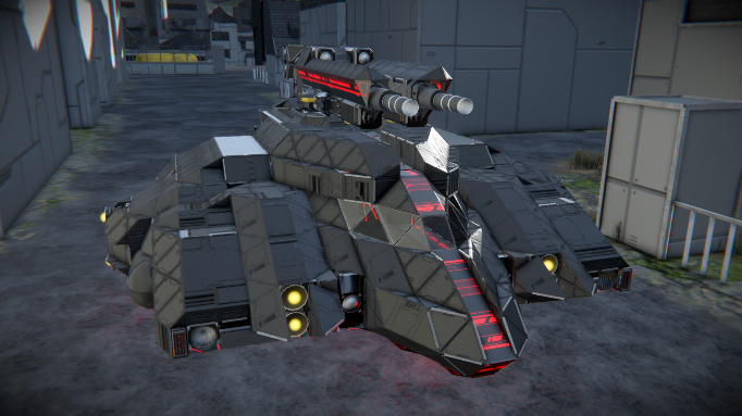 (Avohkah Class) (BTWC) Hover Tank Mk-3 preview
