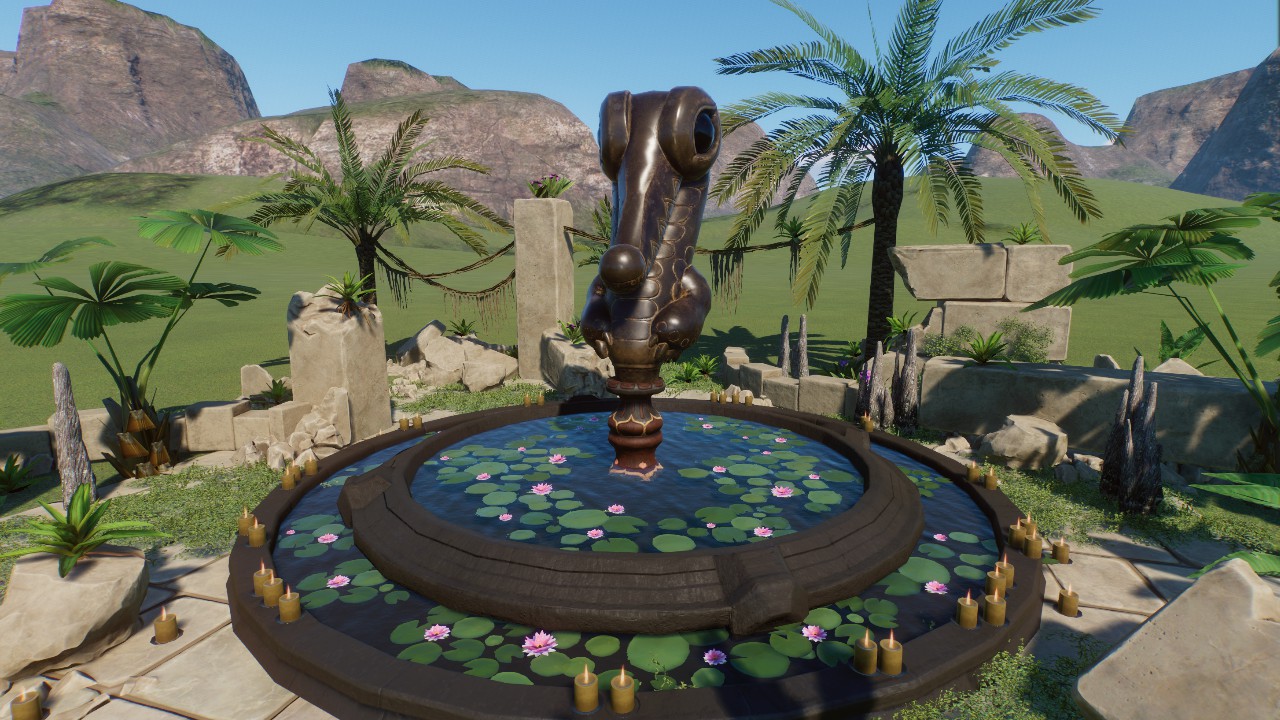 Jungle Statue 4
