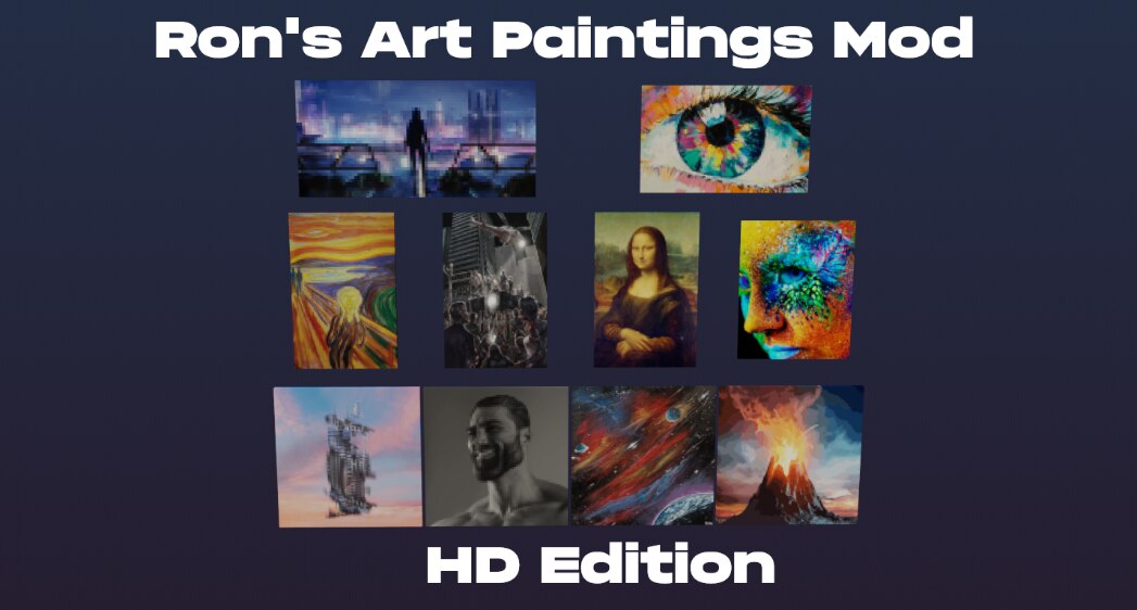 Ron's Paintings (SD + Unpickupable)