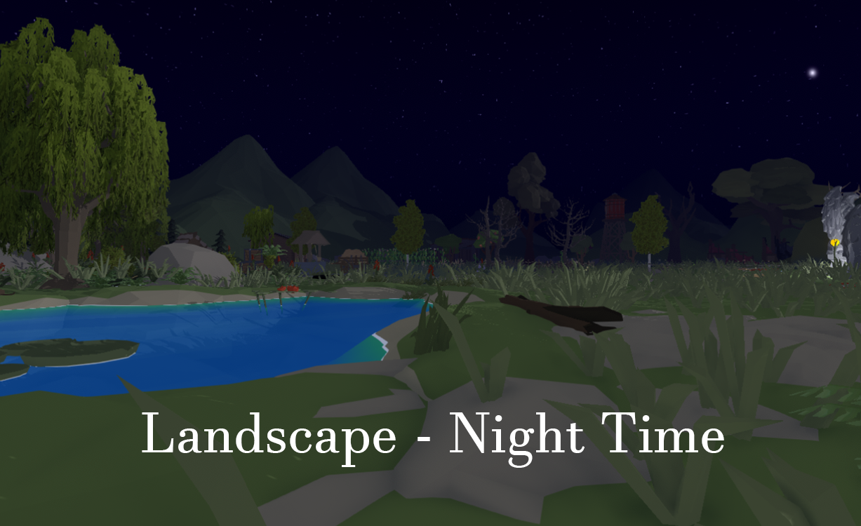 Night Time Landscape ! Small Map