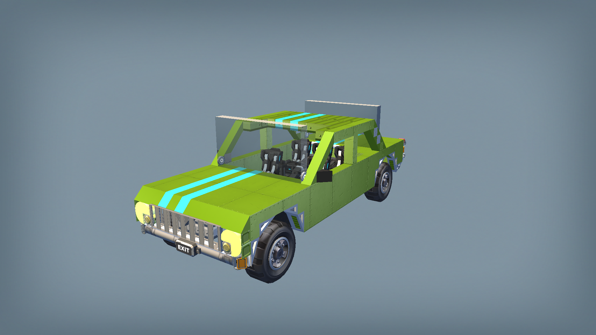 BIG Green Volga GAZ 24