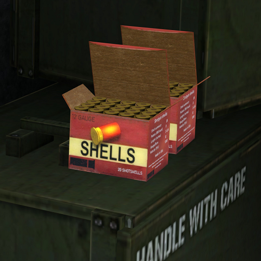 Dynamic shotgun ammo box from Blue Shift