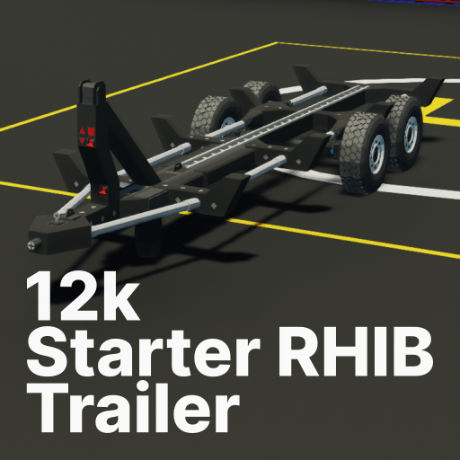 12k Starter RHIB Trailer