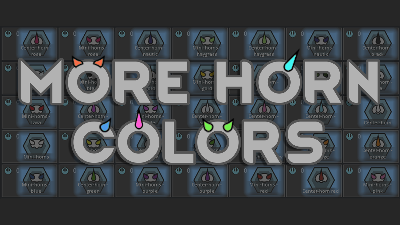More Horn Colors