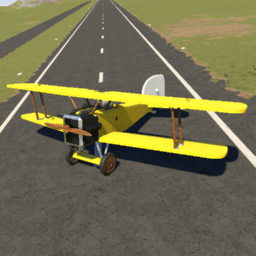 Softbody Bi-plane Yellow 1.3
