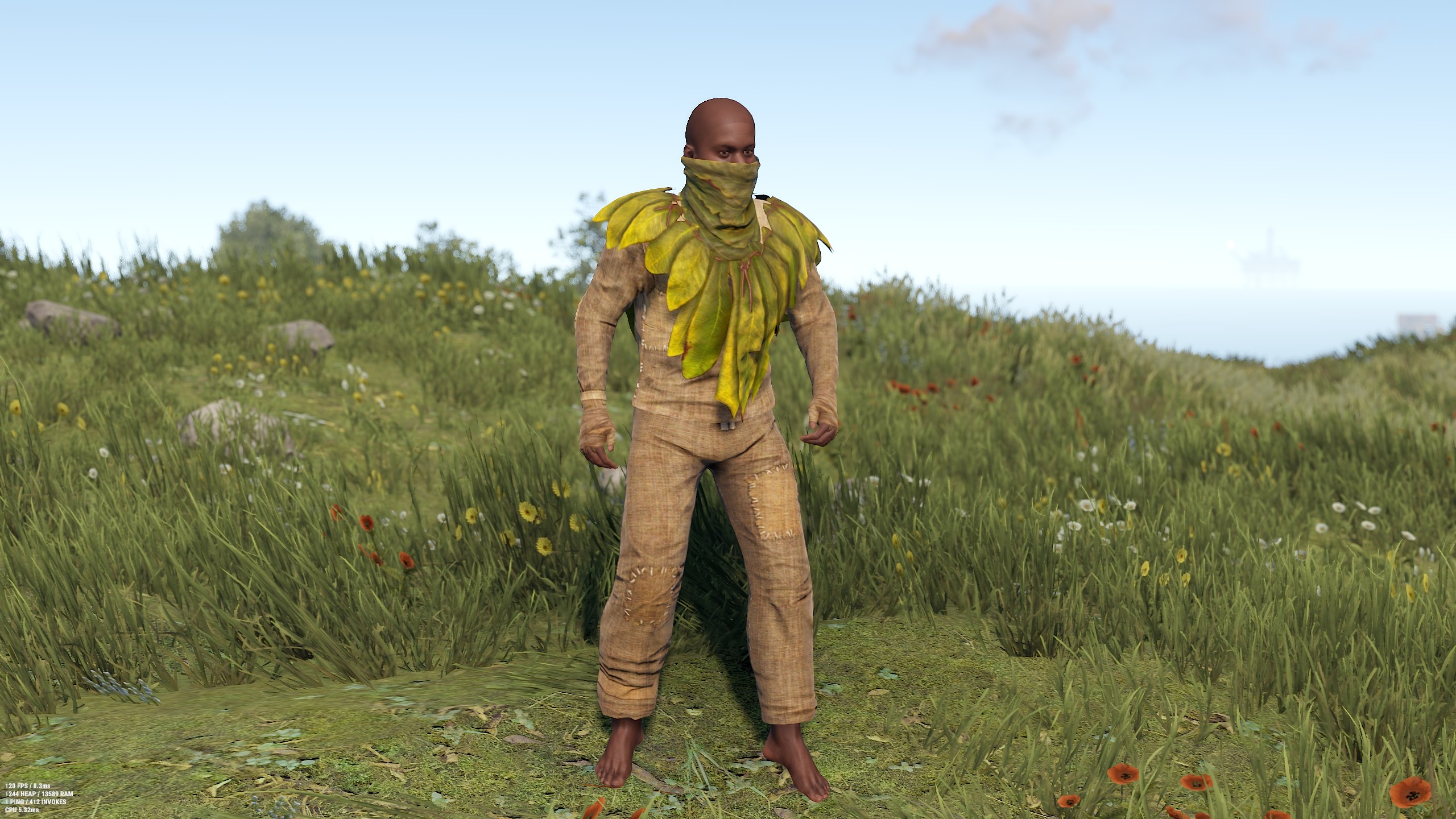 Banana Leaf Bandana