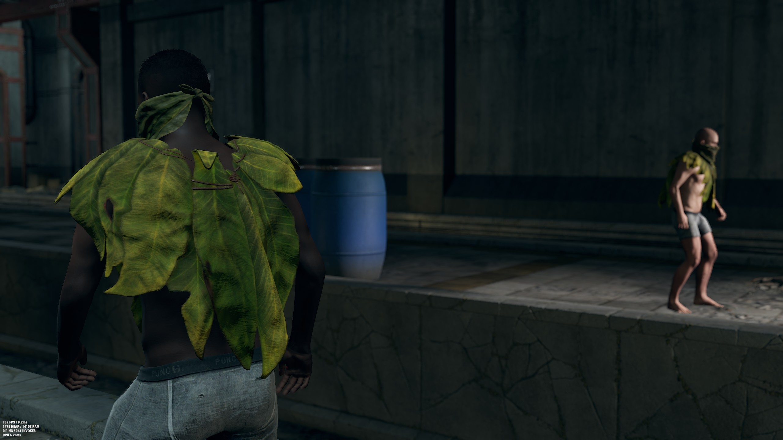 Banana Leaf Bandana