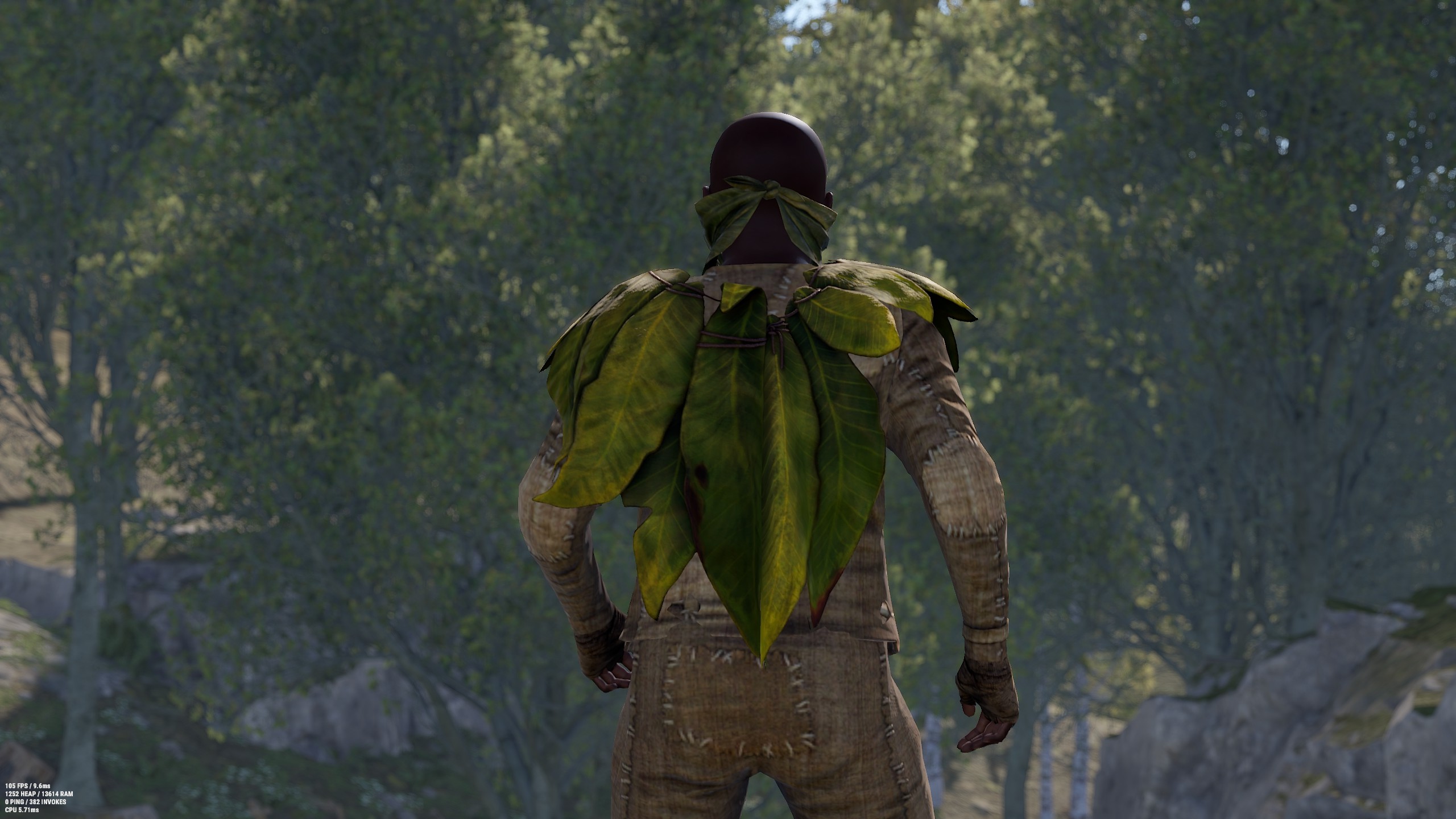 Banana Leaf Poncho