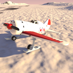 Polikarpov I-16 Type 24 Fighter w Skis 1.3 by Uncle T